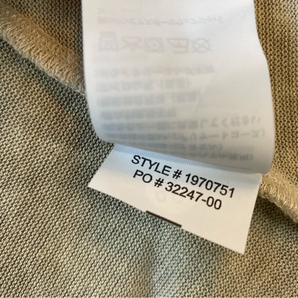 Prana Tidal Wave skirt / pull-on high-low mock wrap skirt / sandwashed beige - Picture 10 of 13